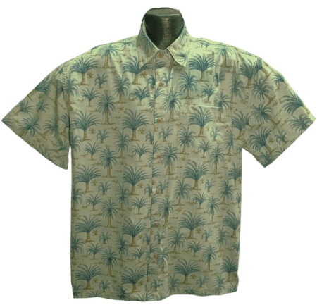Vintage Palms - Seafoam Green